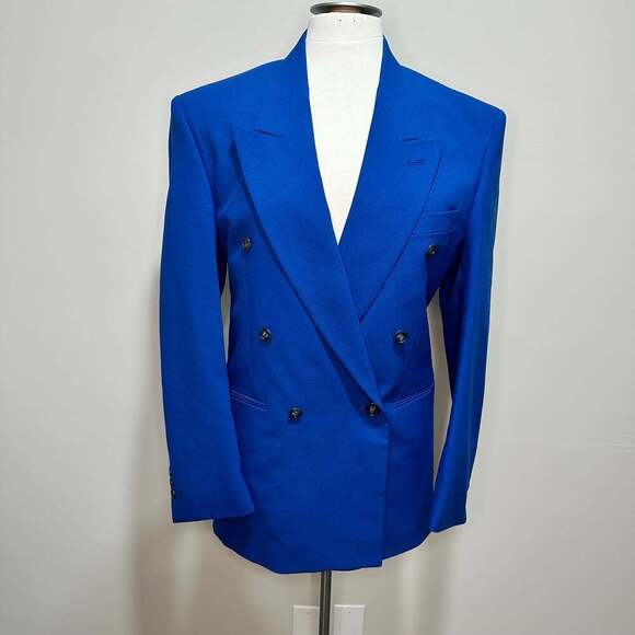 Siegel's Zoot Suits Other - Zoot Suit Vintage Blue Double Breasted Blazer, Custom Unisex
